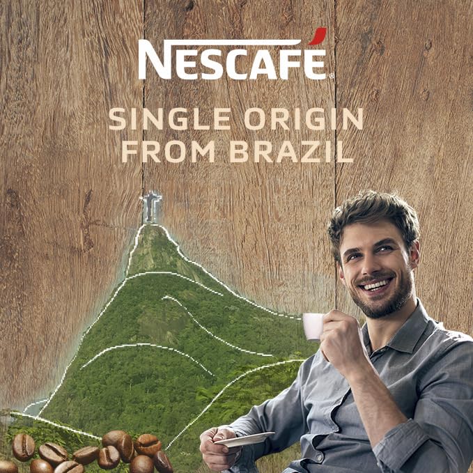 NESCAFÉ Brasile Whole Coffee Beans - 1kg Medium Roast | 100% Arabica | Fairtrade Certified 6