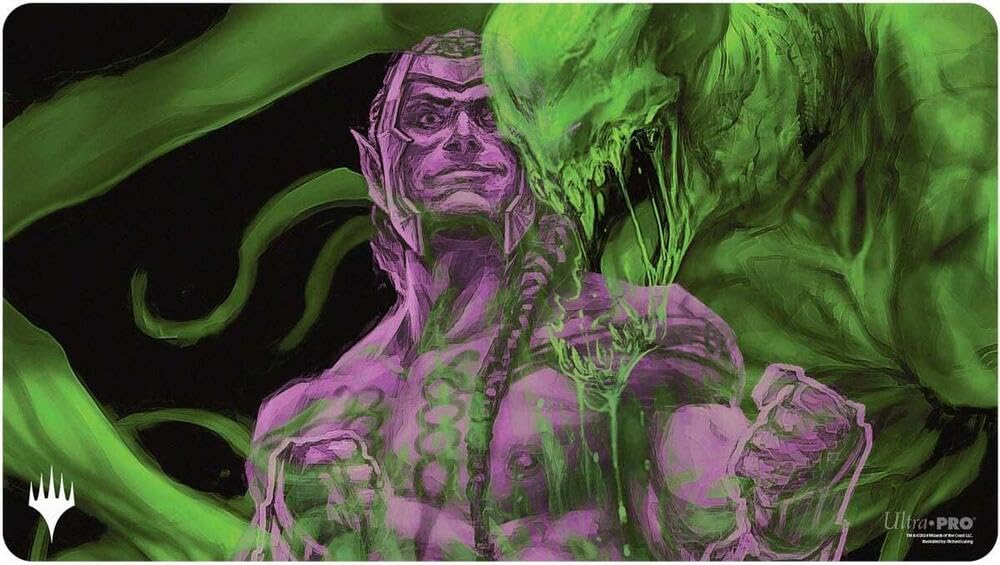 Ultra Pro Magic: The Gathering Duskmourn Playmat Featuring Tyvar, The Pummeler