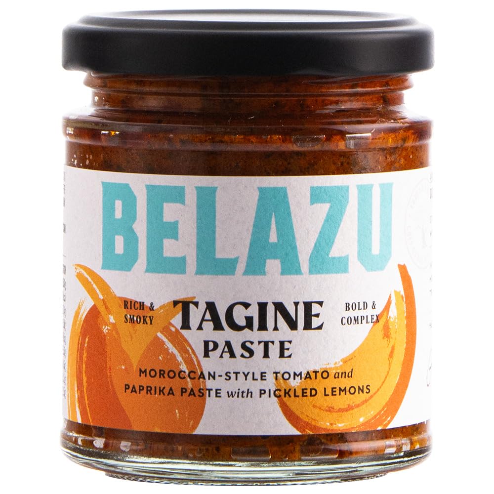 Belazu Tagine Paste - Intense Smokey Tomato Flavor with Smoked Paprika | 170g 1