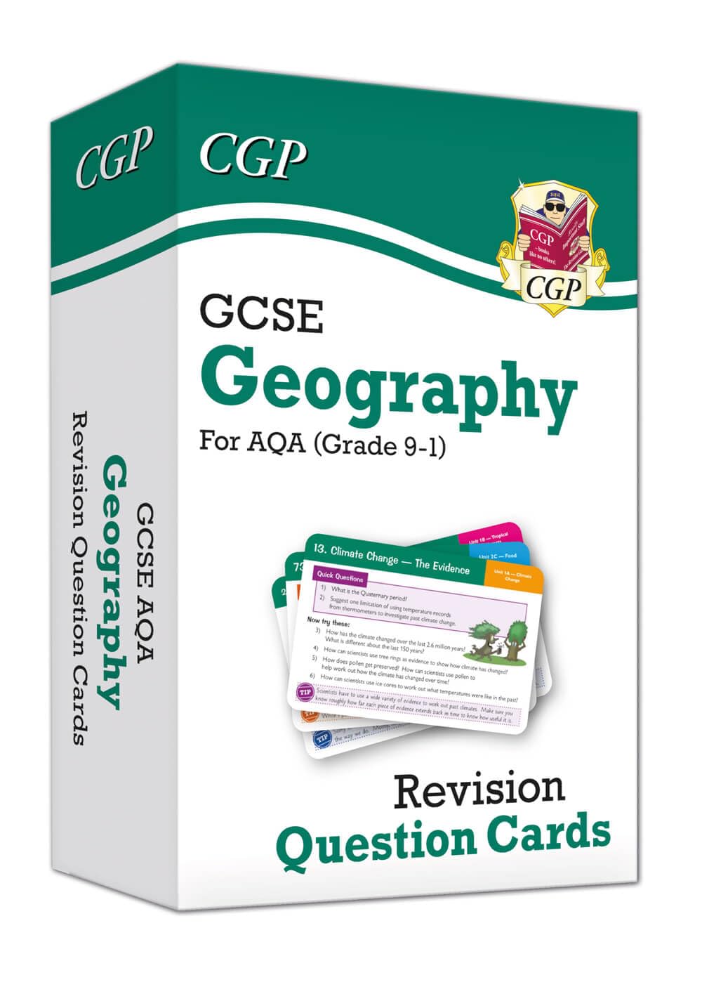 CGP GCSE Geography AQA Revision Question Cards - Grade 9-1 | 95 Cards | Ages 14-16 1