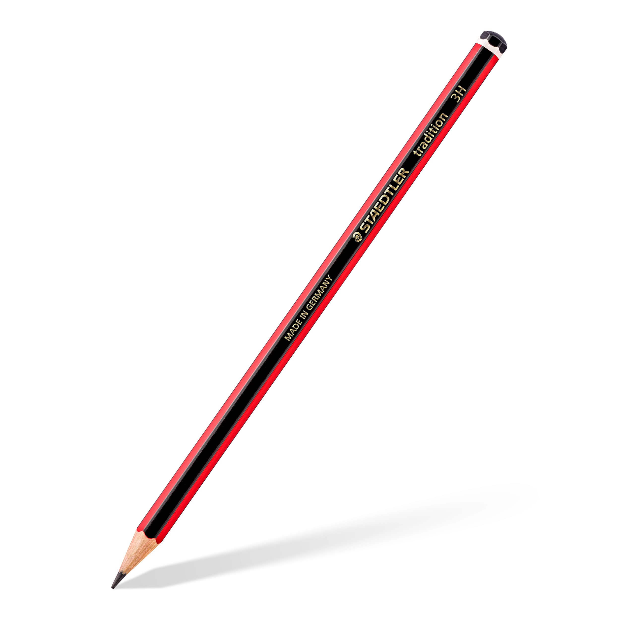 STAEDTLER 110-3H Tradition Graphite Pencil - 3H Hardness | Box of 12 | 2mm Lead