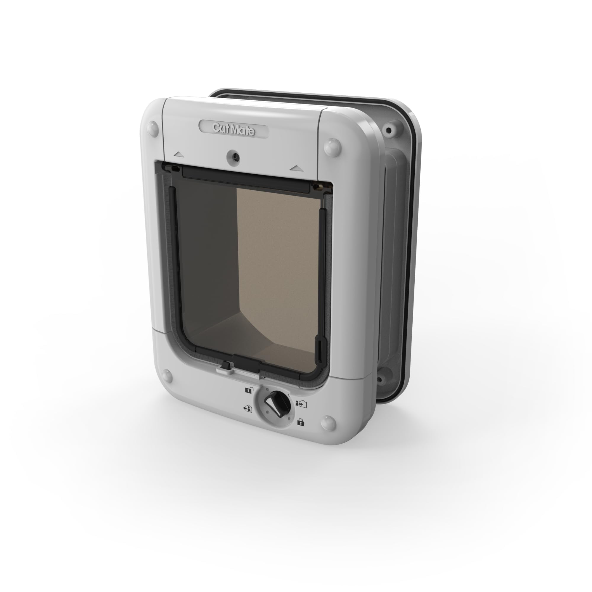 Cat Mate Microchip Activated Cat Flap - White | Up to 30 Cats | 85mm Wall Liner 4