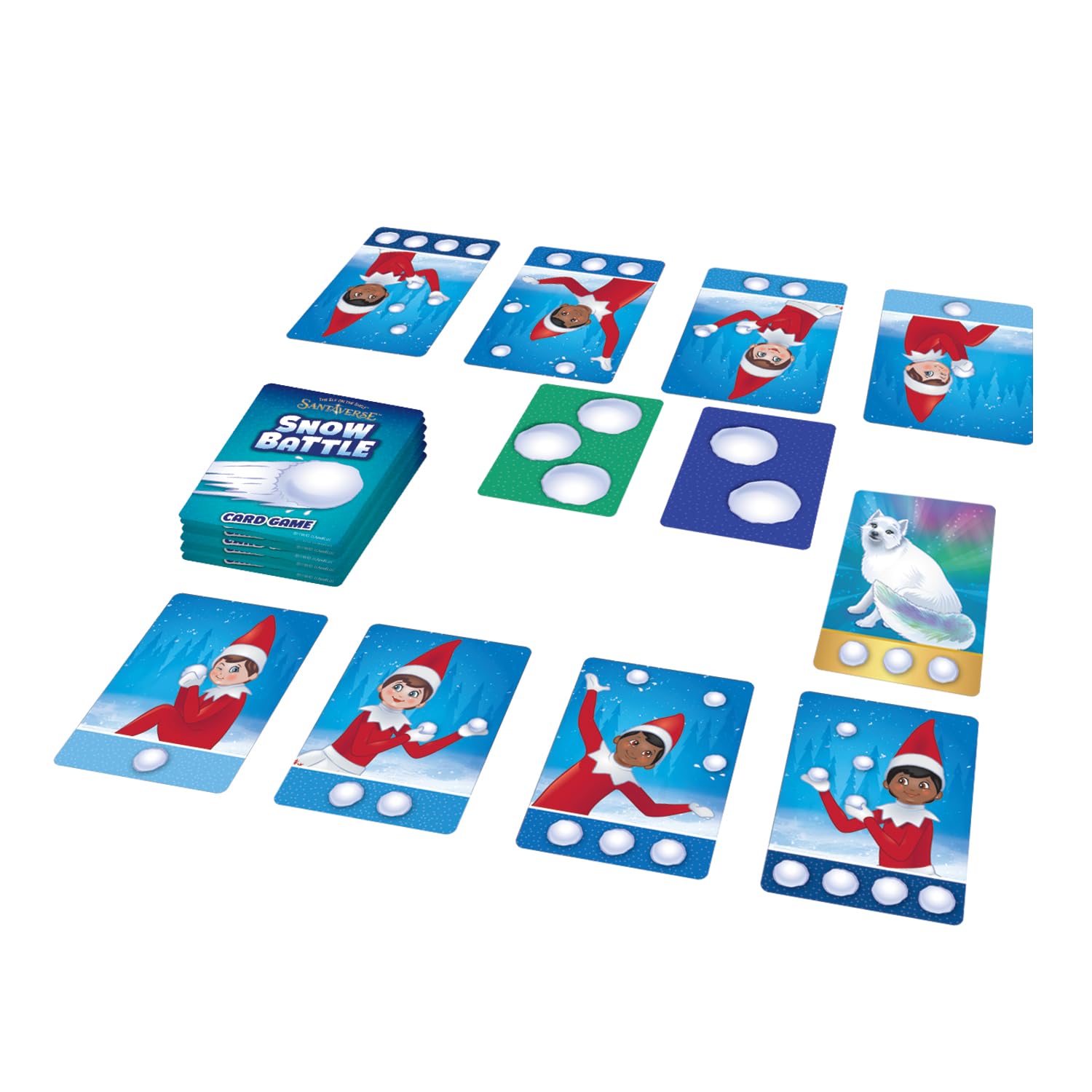 The Elf on the Shelf Santaverse Snow Battle Card Game 2