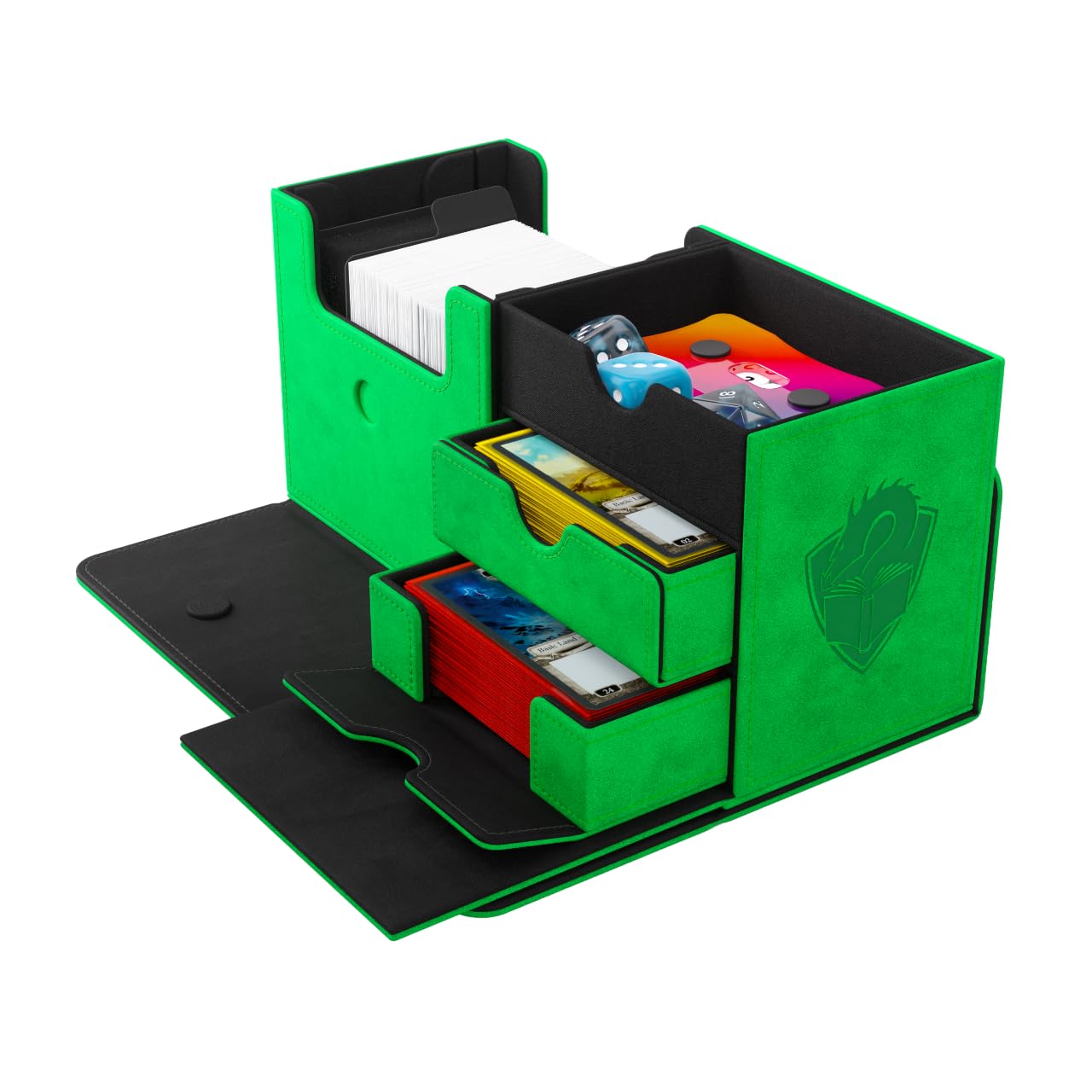 Gamegenic The Academic 133+ XL Deck Box - Community Choice Color | Holds 133 Double-Sleeved Cards 7