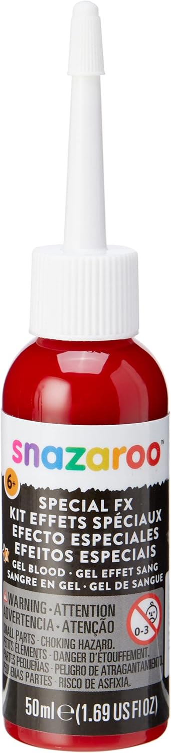 Snazaroo Dark Red Fake Blood Halloween SFX Gel - 50ml 1