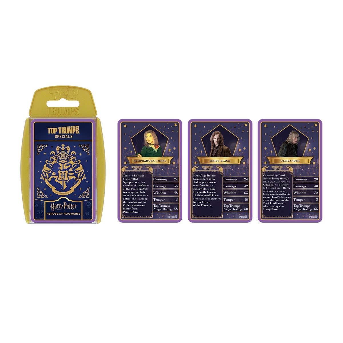 Top Trumps Harry Potter Heroes of Hogwarts Card Game - Travel Friendly | Educational | Ages 6+ 6