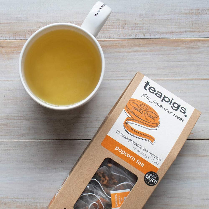 Teapigs Popcorn Tea Bags Made With Whole Leaves - 15 Tea Bags