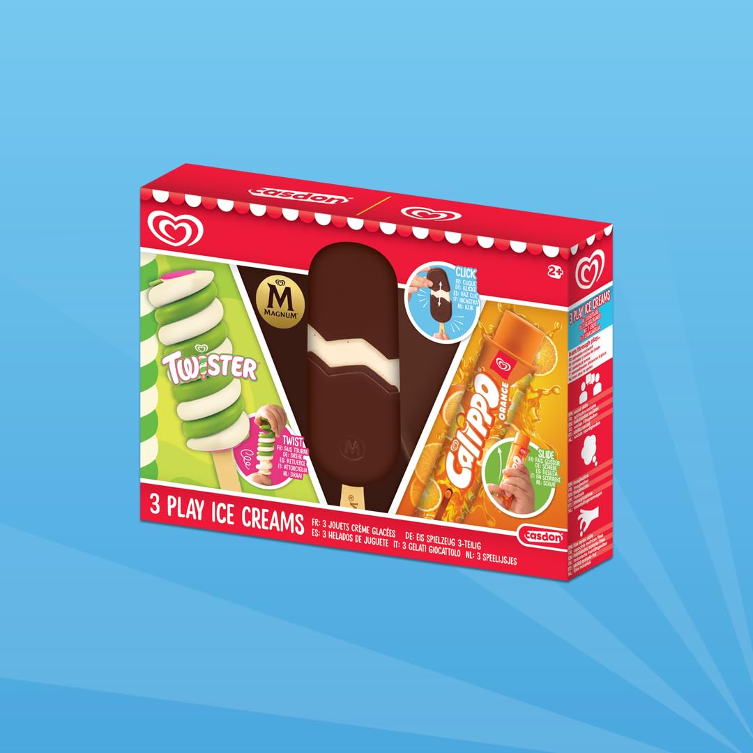 Casdon Official Walls Ice Cream Toy Set - Pretend Play for Ages 2+ 6