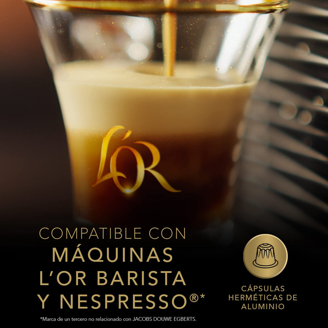 L'OR Espresso Ristretto Intensité 11 - 40 Aluminum Capsules for Nespresso