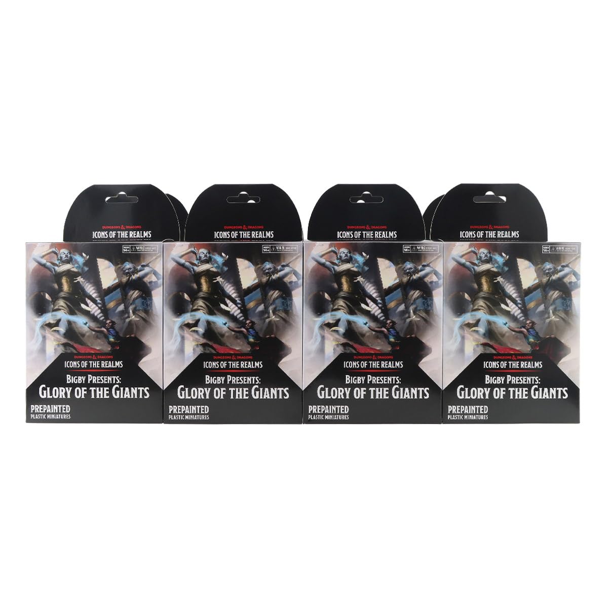 WizKids D&D Icons of the Realms: Bigby Presents Glory of the Giants Miniature Set | Plastic | 6.25 Inches