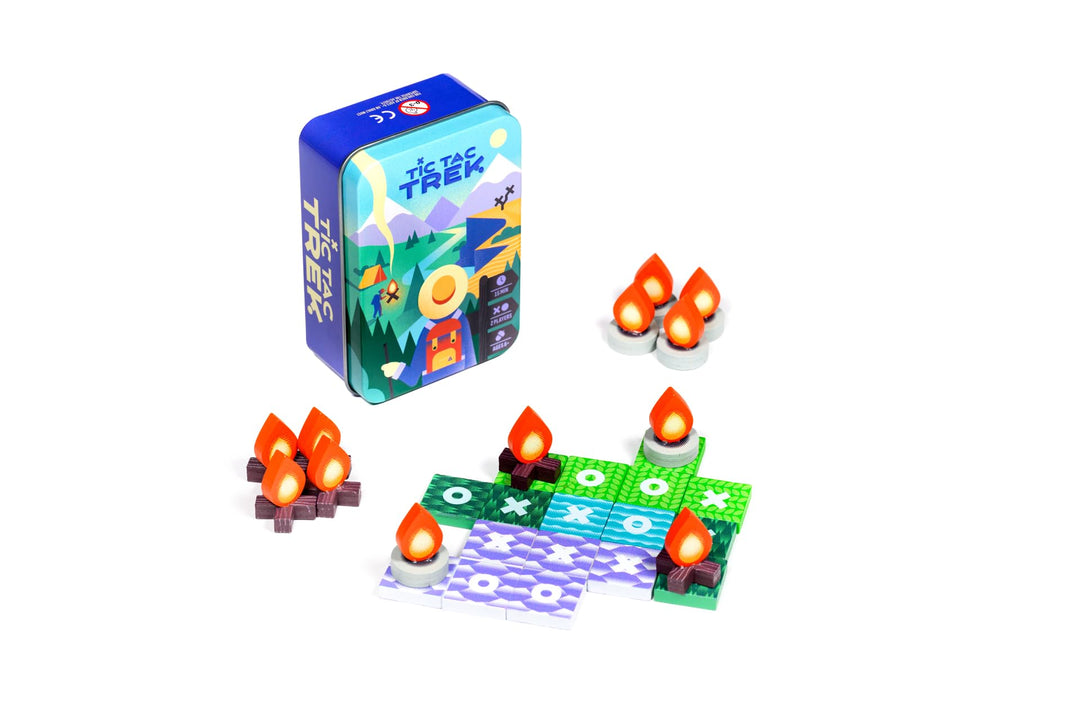 Alley Cat Games Tic Tac Trek - Tic Tac Toe Exploration Tin Game