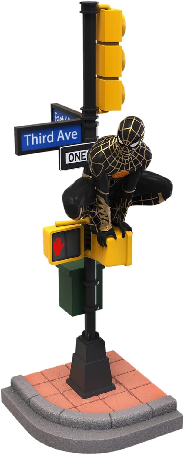 Beast Kingdom DS-102-Spider-Man: No Way Home-Black and Gold Suit