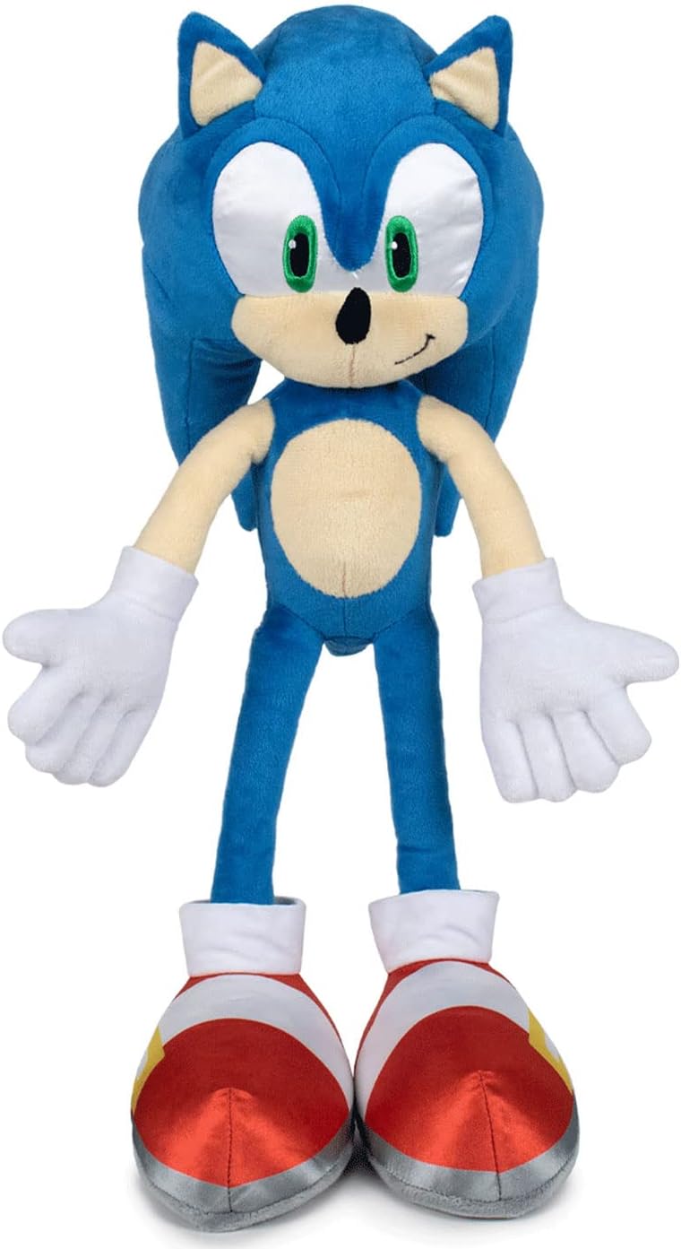 Sonic The Hedgehog Plush Toy - Officially Licensed 44cm Soft Toy for All Ages