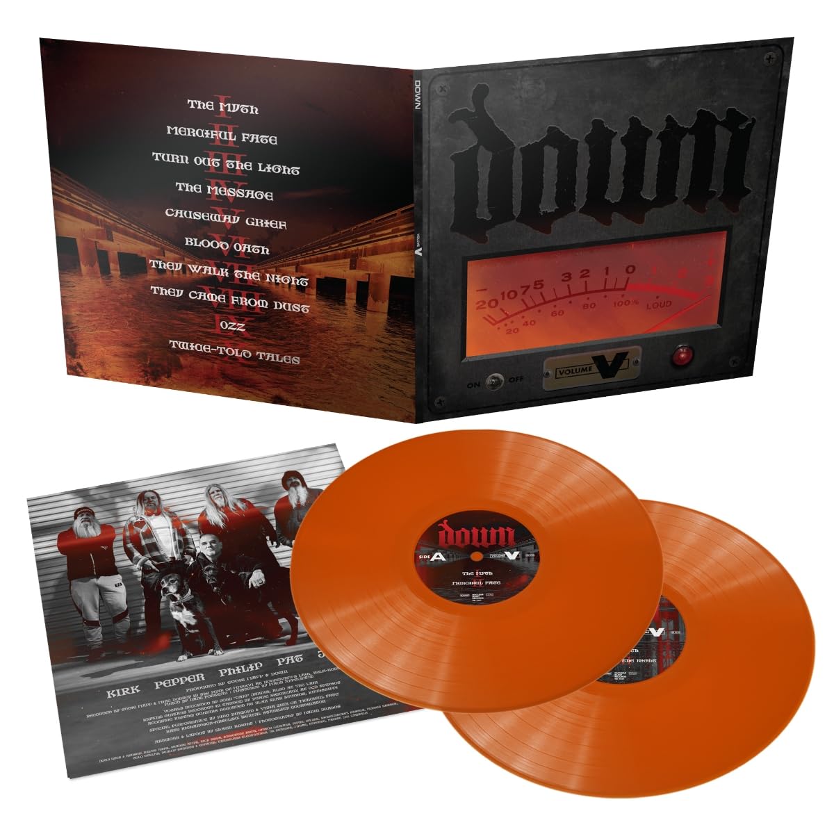 Down - Volume V [2LP Transparent Orange Vinyl] 1