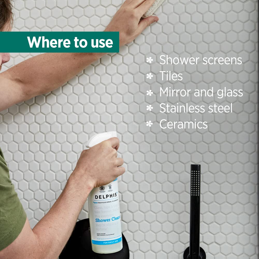 DELPHISECO Daily Shower Cleaner - Eco Friendly, Plant Based, Unscented | 700 ml 4