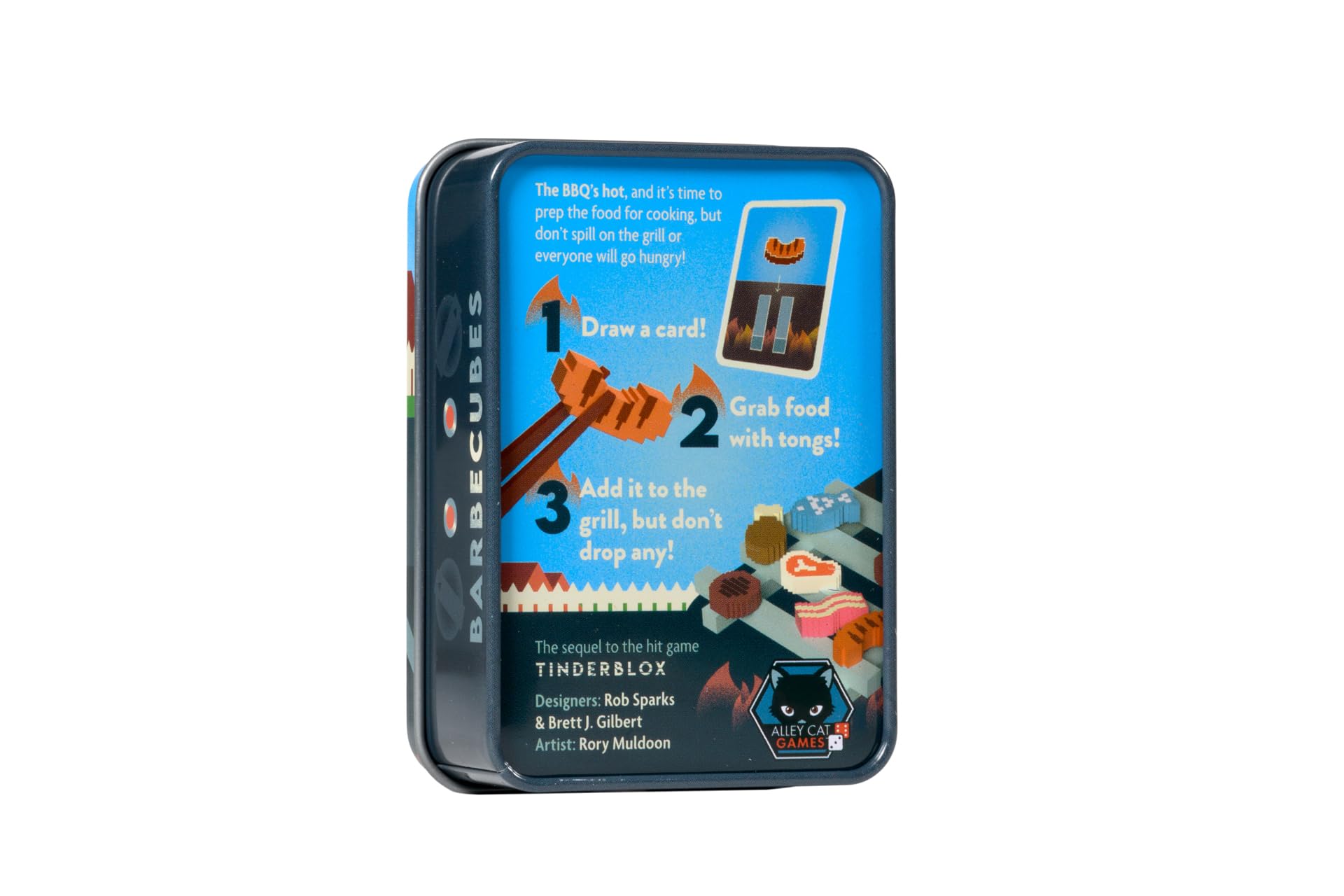 Alley Cat Games Barbecubes - Meat Edition | Dexterity Stacking Game | Ages 8+ 2