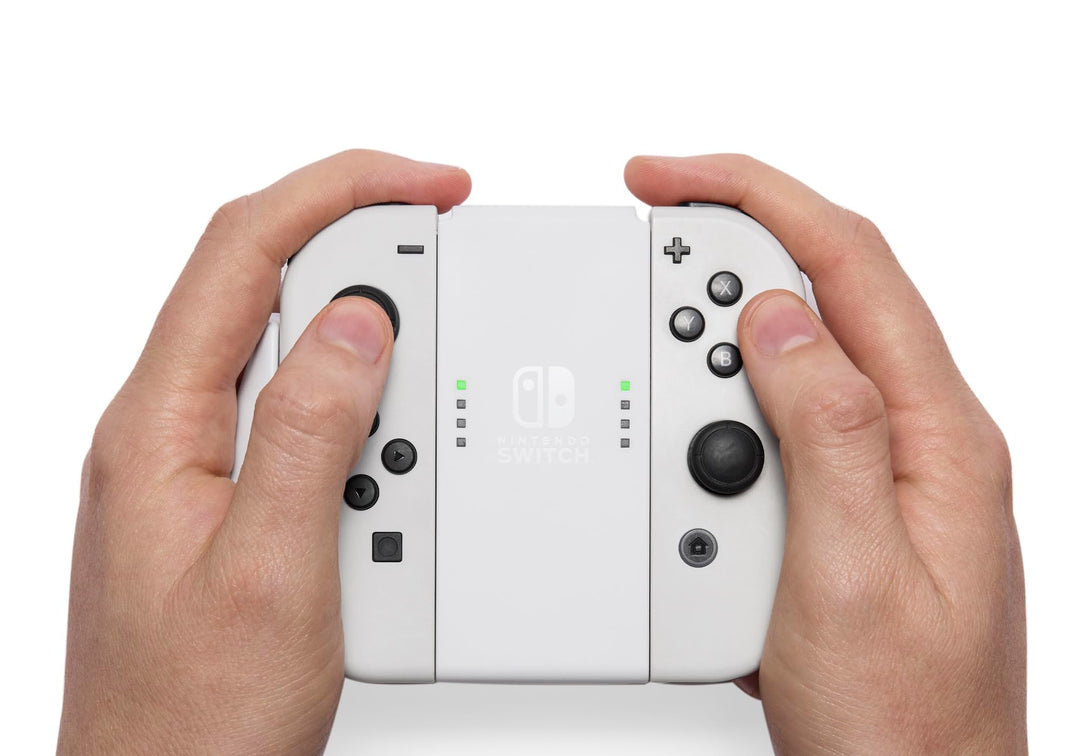 Joy-Con Comfort Grip for Nintendo Switch - White by PowerA
