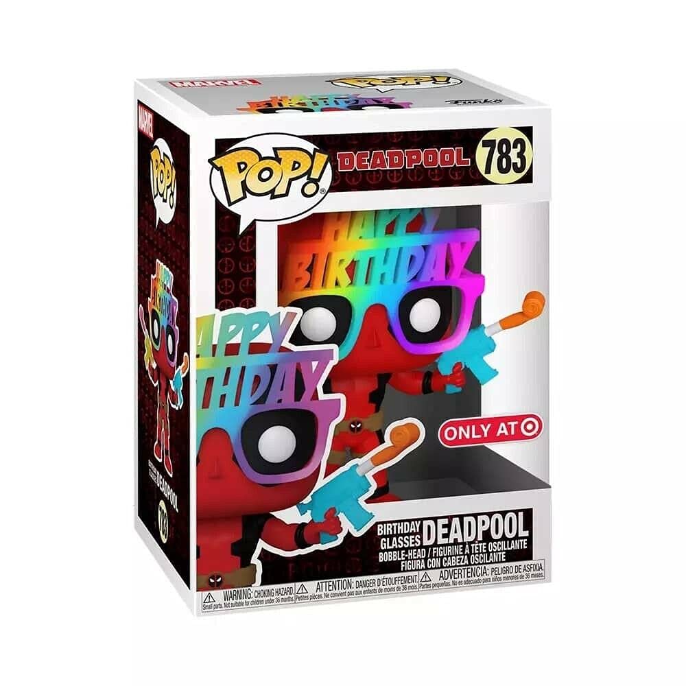 Lunettes d&#39;anniversaire Marvel Deadpool exclusives Funko 54687 Pop! Vinyle