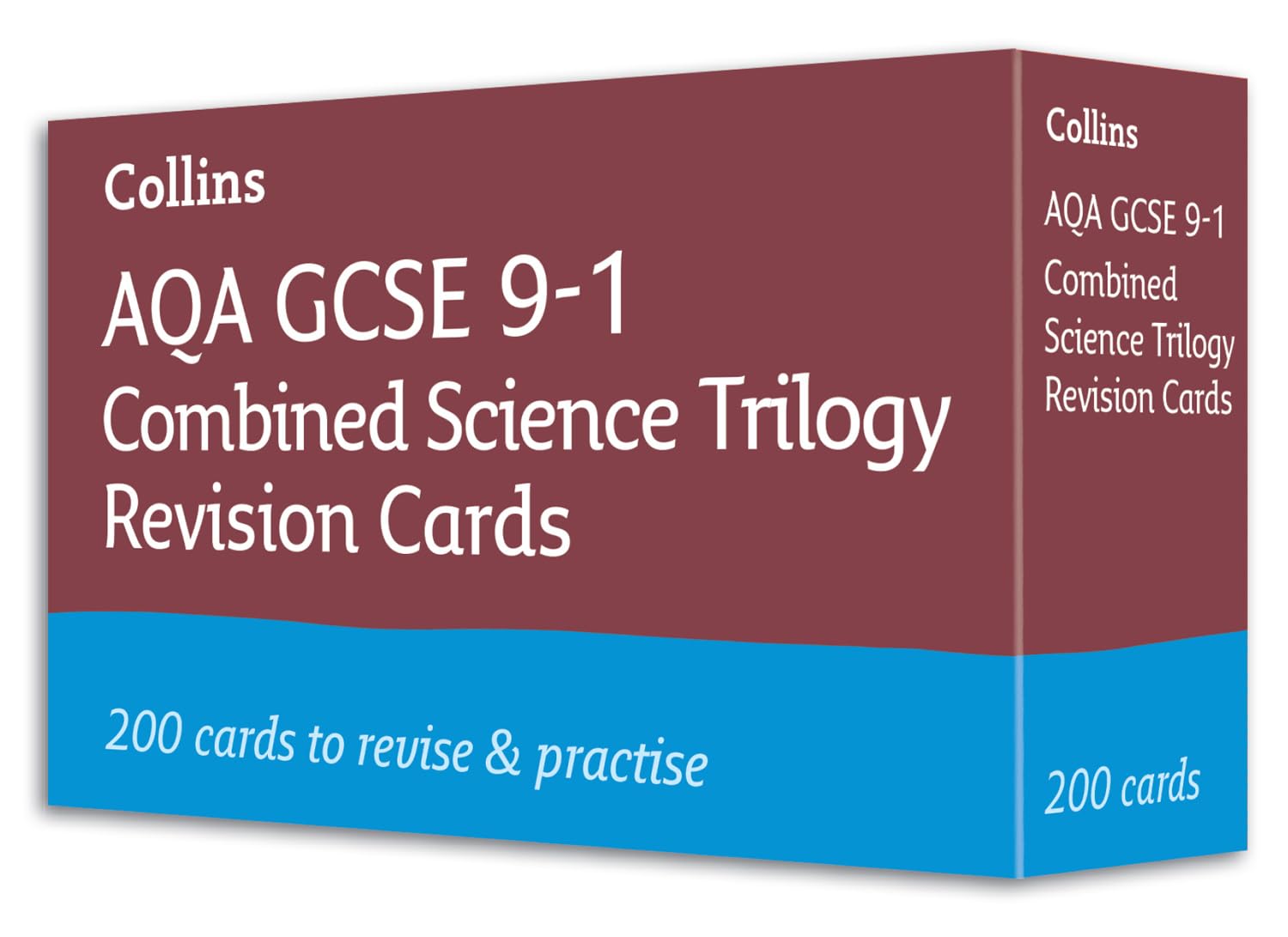 Collins AQA GCSE 9-1 Combined Science Revision Cards (Biology, Chemistry & Physics) | 2022 & 2023 Exams