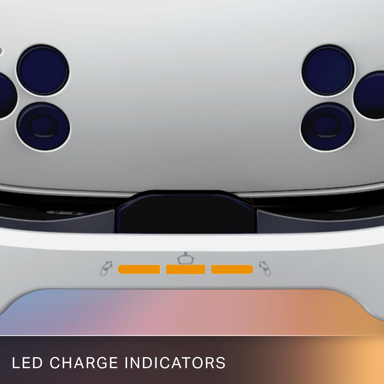 PowerA Charging Station for Meta Quest 3 / 3S - Officially Licensed VR Charging Dock with Rechargeable Controller Batteries 12