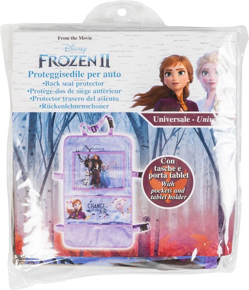 Disney Frozen 10273 Seat Protector Storage Compartment 2 Blue