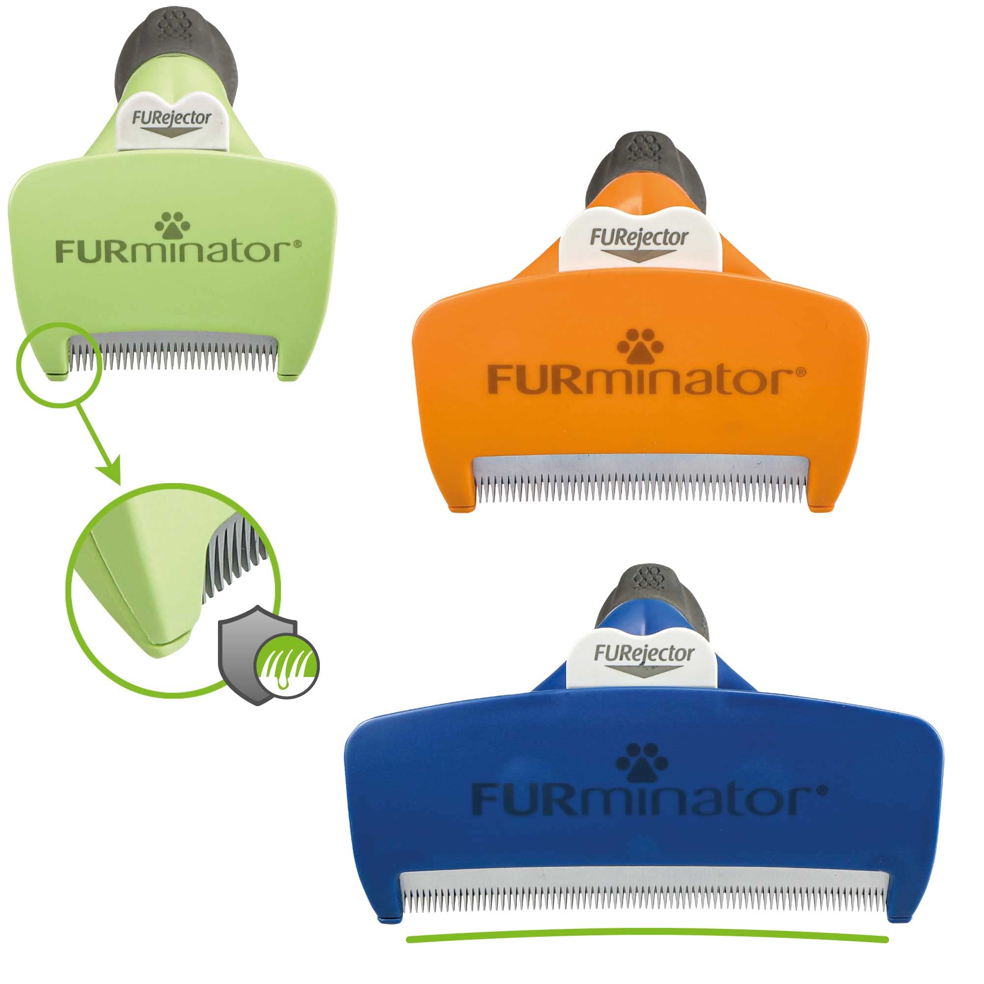 FURminator Undercoat deShedding Tool - Small Short Hair Dogs (4.5-9 kg)