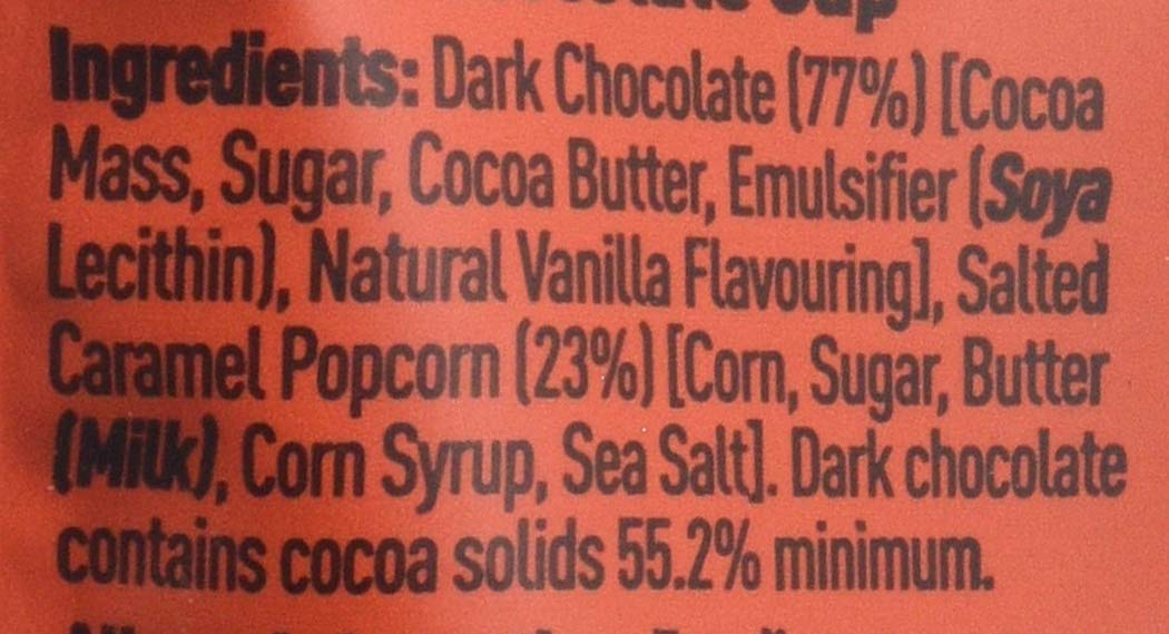 Joe & Seph’s Dark Chocolate Popcorn Bites - 63g