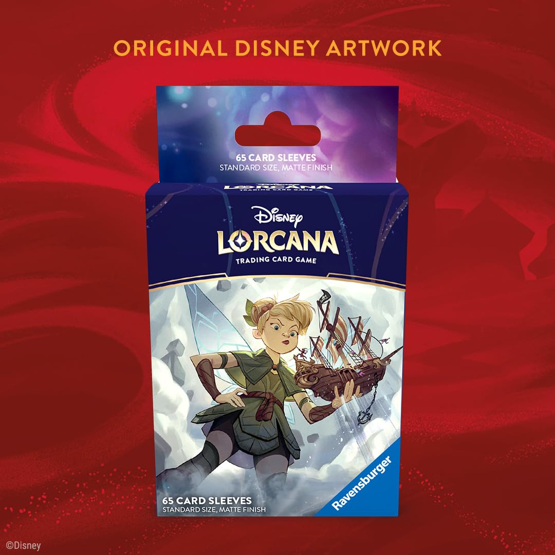 Ravensburger Disney Lorcana Trading Card Game - 65 Tinkerbell Card Sleeves (11098532)