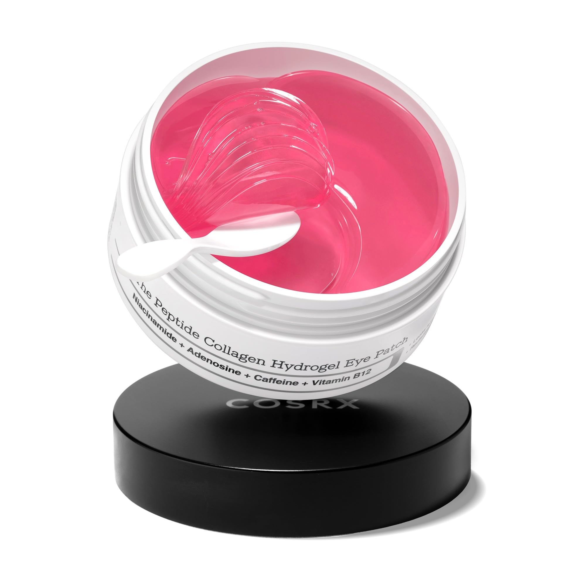 COSRX Pink Peptide Collagen Hydrogel Eye Patches - Reduces Puffiness & Fine Lines | 60 Count 1