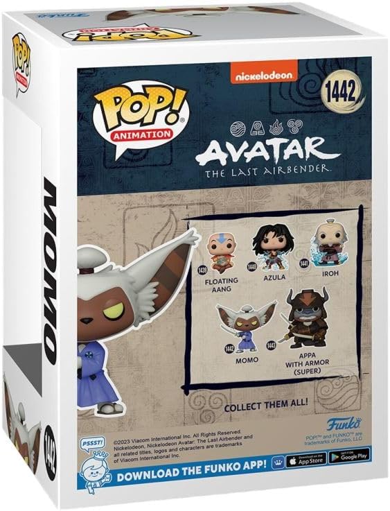 Funko POP! Animation: Avatar: the Last Airbender - Momo - Collectable Pop! Vinyl Figure