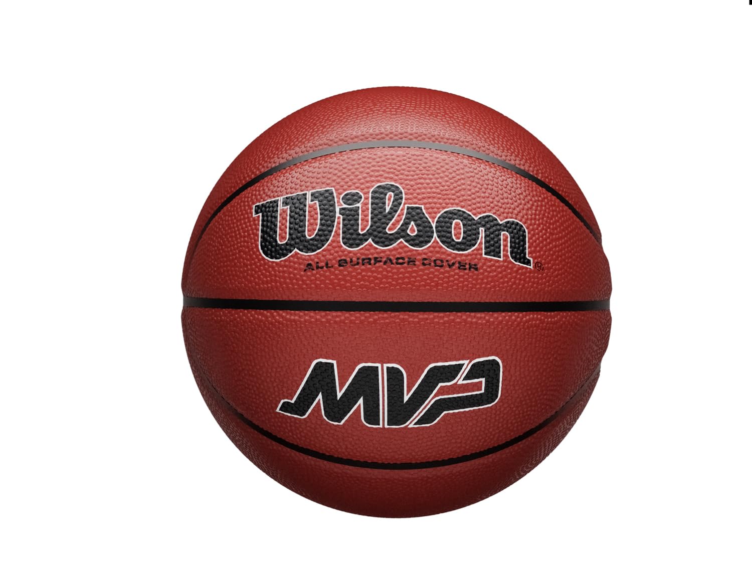 Wilson MVP Basketball Micro Mini - Rubber, Brown, Kid 1
