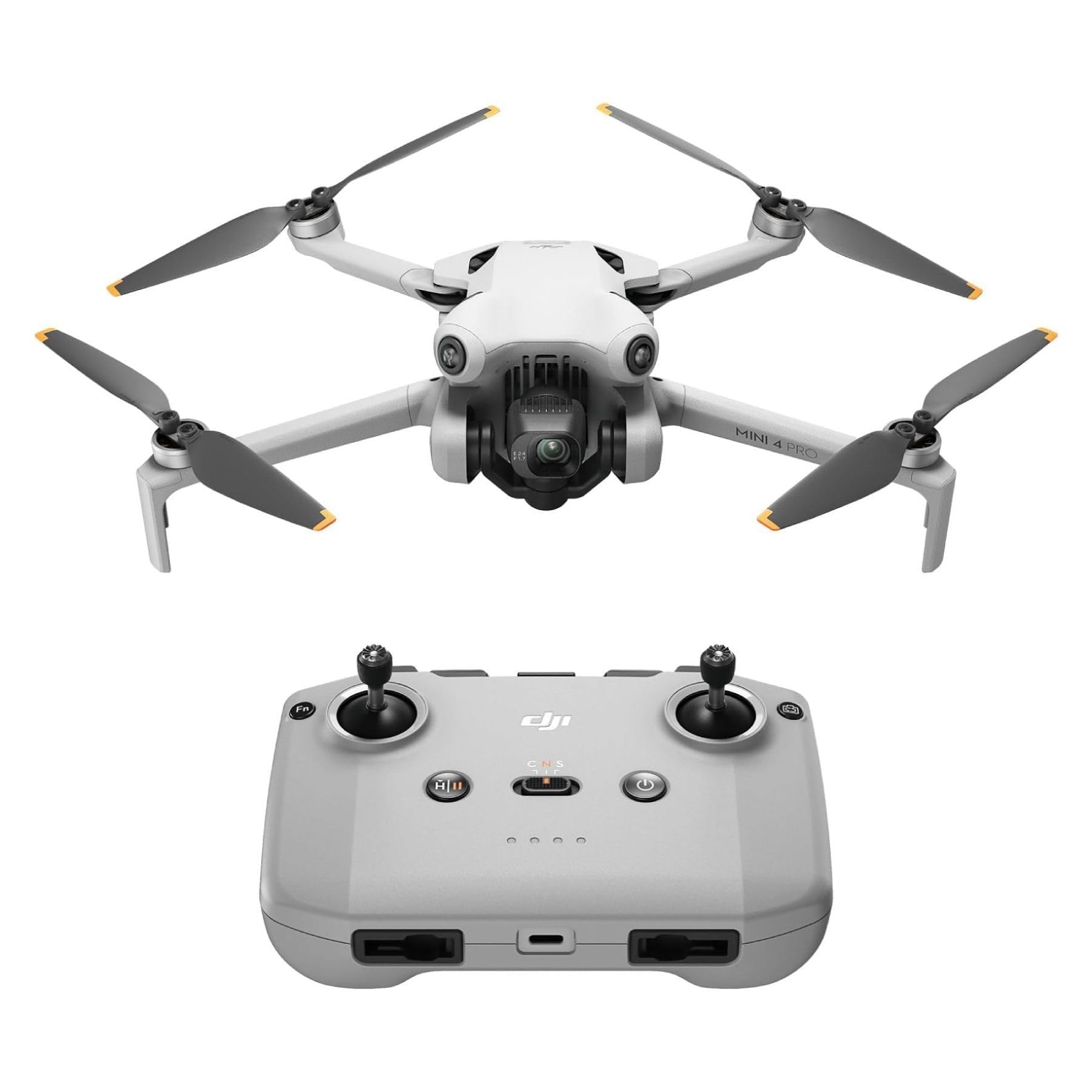 DJI Mini 4 Pro with DJI RC-N2 - 4K HDR Folding Drone with 34-Min Flight Time & Omnidirectional Obstacle Sensing
