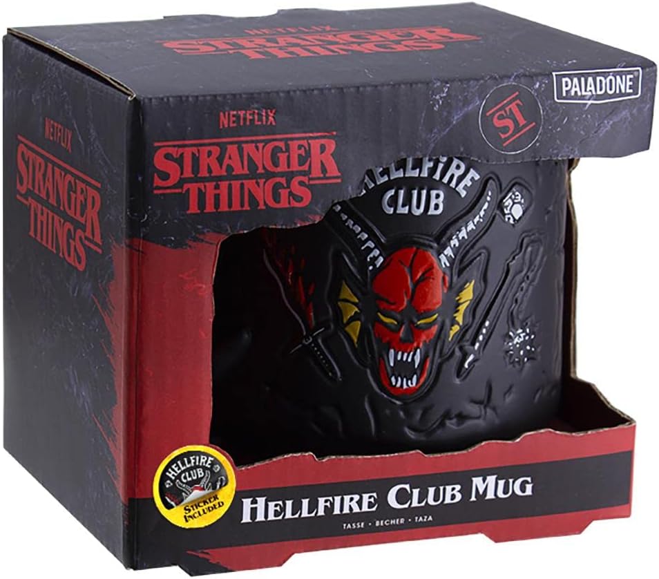 Stranger Things Hellfire Club - Hellfire Club Logo Ceramic Mug (Z109890)