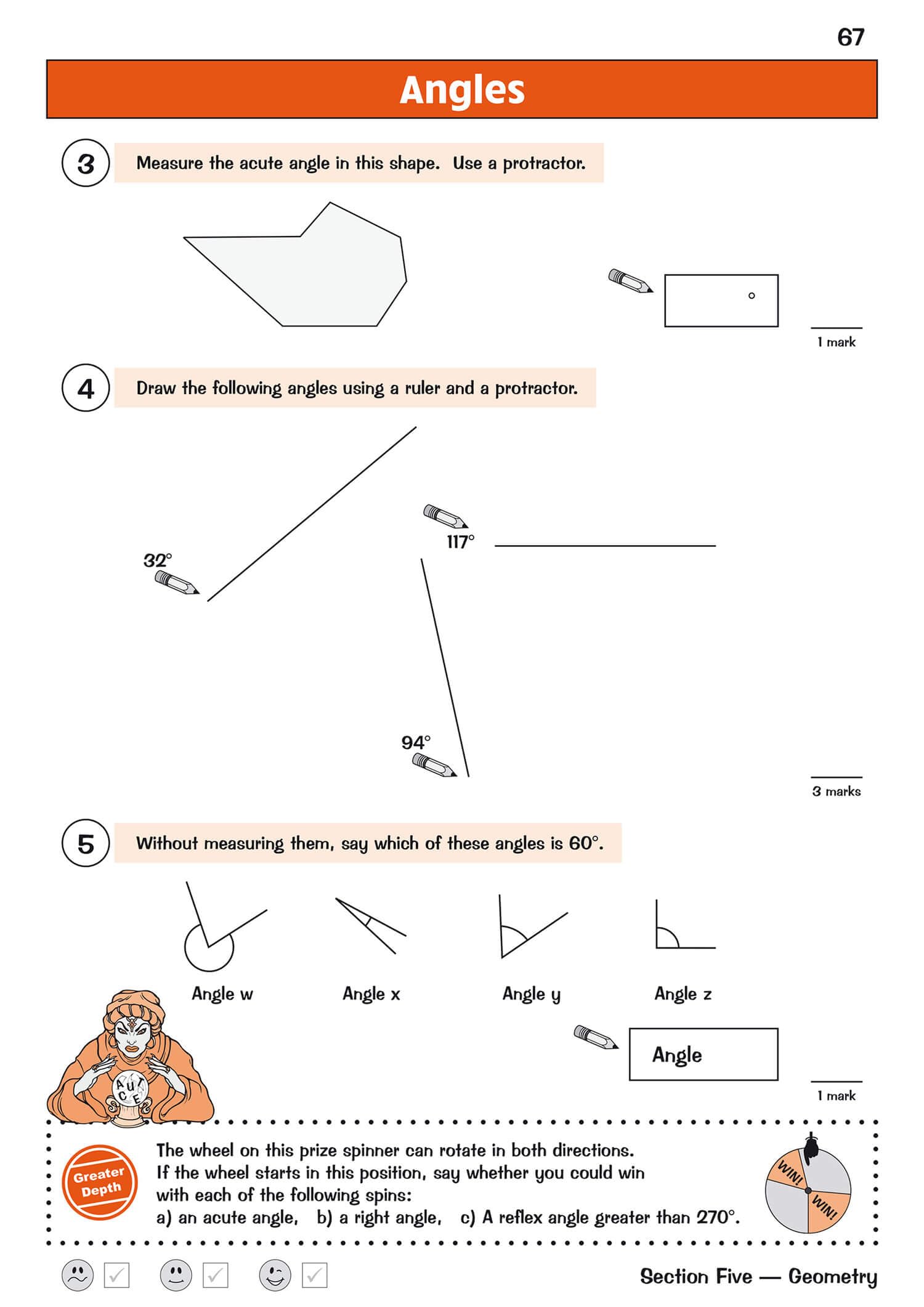 CGP KS2 Maths Targeted Question Book - Year 5: Practice Questions for Latest Curriculum 7