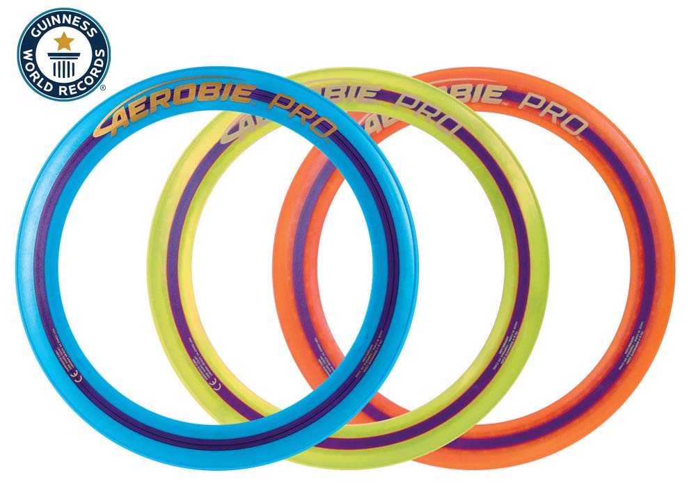 Aerobie Pro Ring Flying Disc - World Record Distance Throw | 13 Inch | Assorted Colors 4