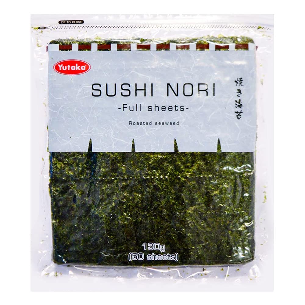 Yutaka Roasted Seaweed - 50 Full Sheets | Premium Japanese Yakinori 1