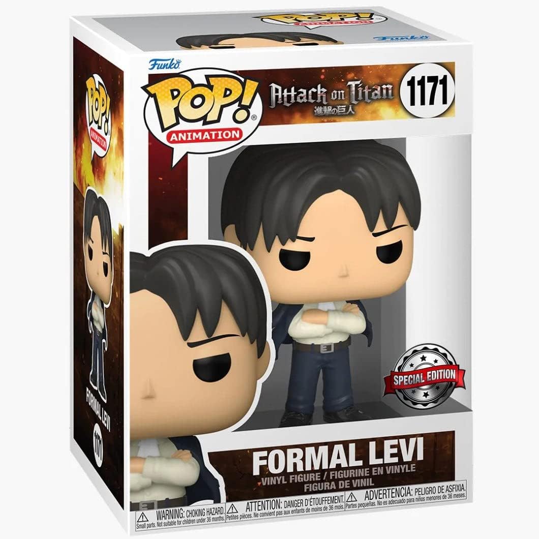 Funko Pop! Animation Attack on Titan - Levi Formal Vinyl Figure (60802)