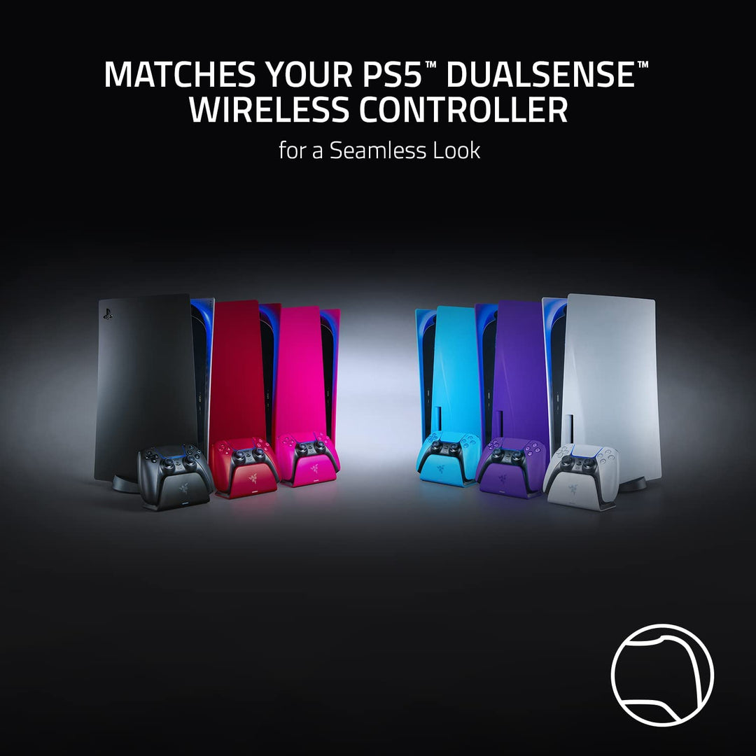 Razer Universal Quick Charging Stand for PlayStation 5 DualSense Controller - Midnight Black