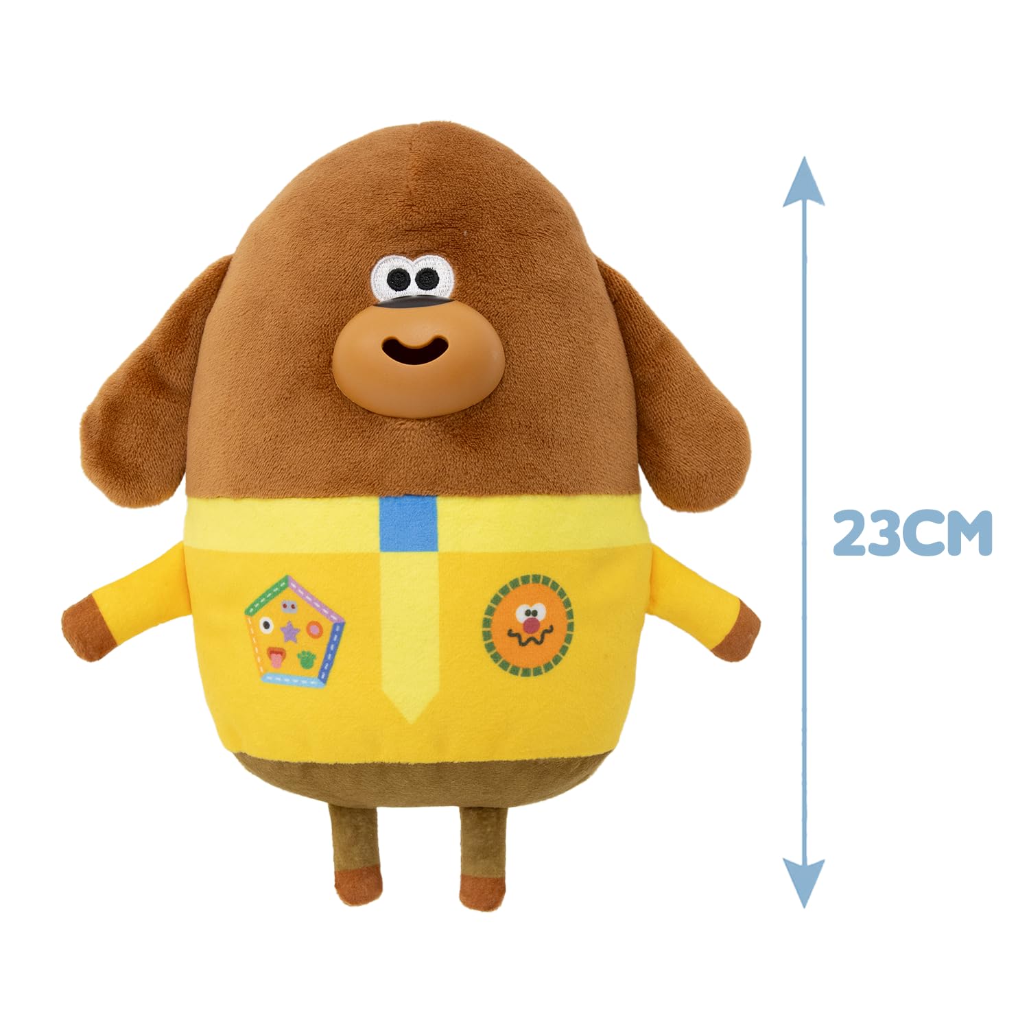 Hey Duggee Silly Sounds Duggee Teddy Bear - Squeeze & Laugh Interactive Plush Toy 17