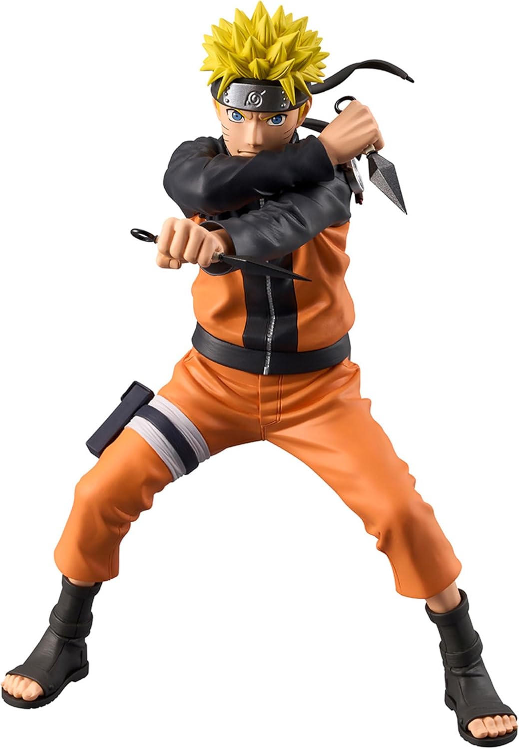 BANPRESTO Naruto Shippuden - Naruto Uzumaki Statue with Kunais (BP94431)