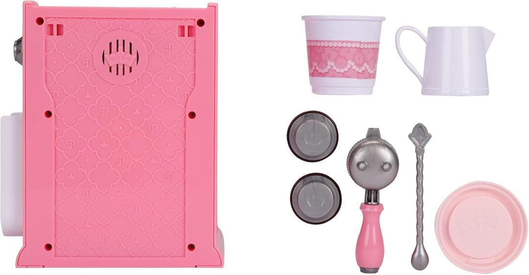 Disney Princess Style Collection Espresso Maker. Includes Play Espresso Machine,