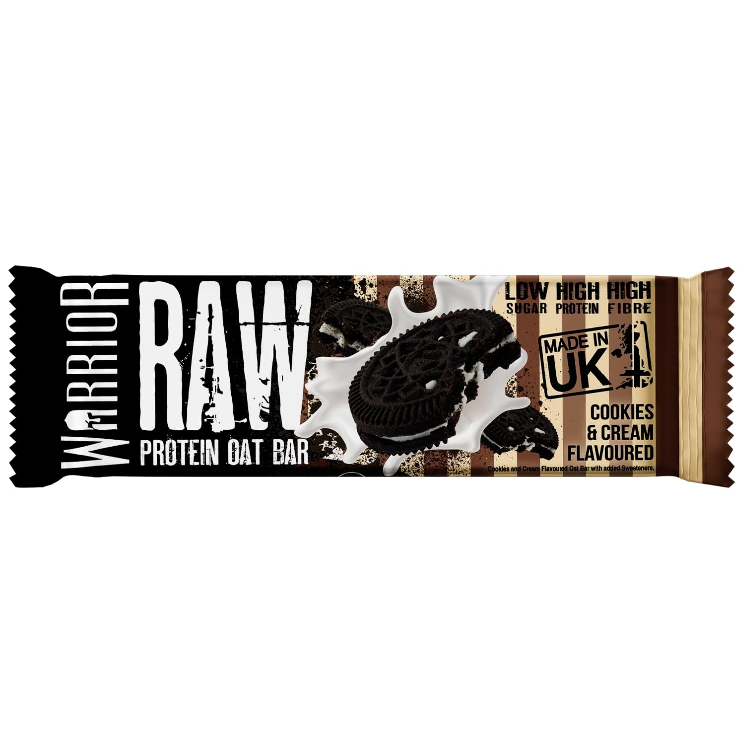 Warrior Raw Protein Bars - 20g Protein Per Bar | Low Sugar | 24 Pack