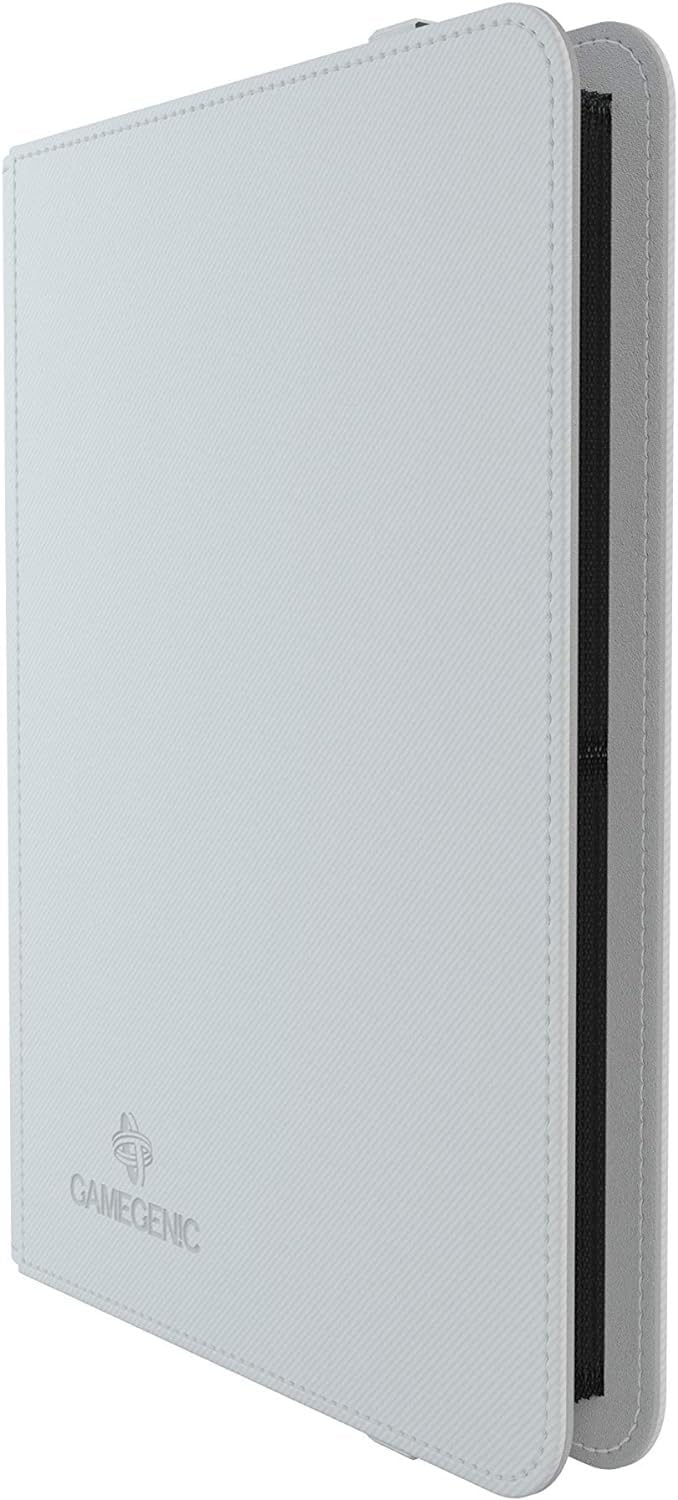 Gamegenic Prime Album - 8-Pocket Side-Loading Pages | Holds 160 Double-Sleeved Cards | White