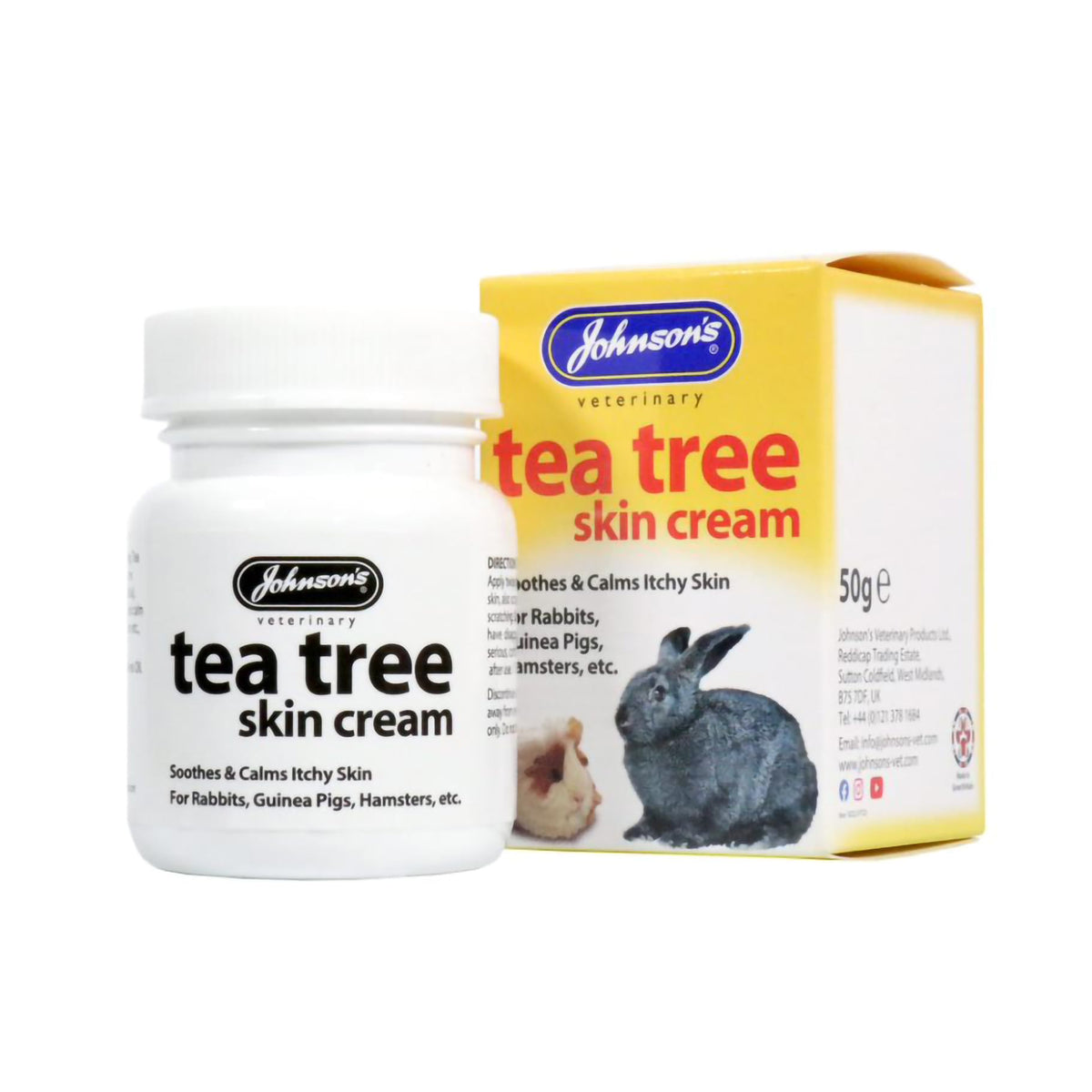 Johnsons Tea Tree Skin Cream - 50 g