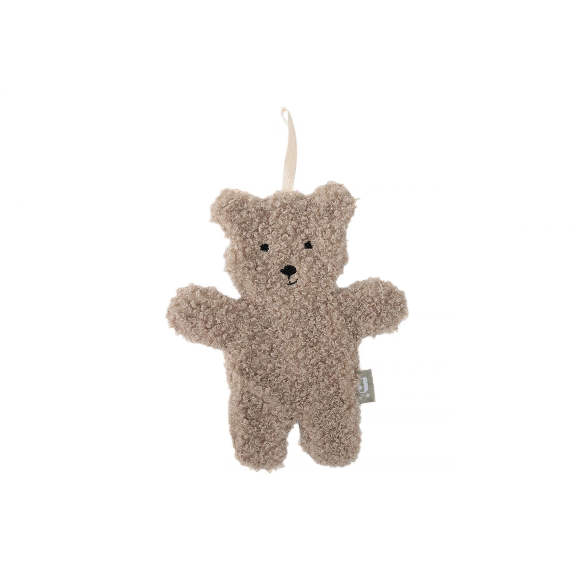 Jollein Pacifier Cloth - Teddy Bear Soft Toy | Olive Green | 100% Polyester 1