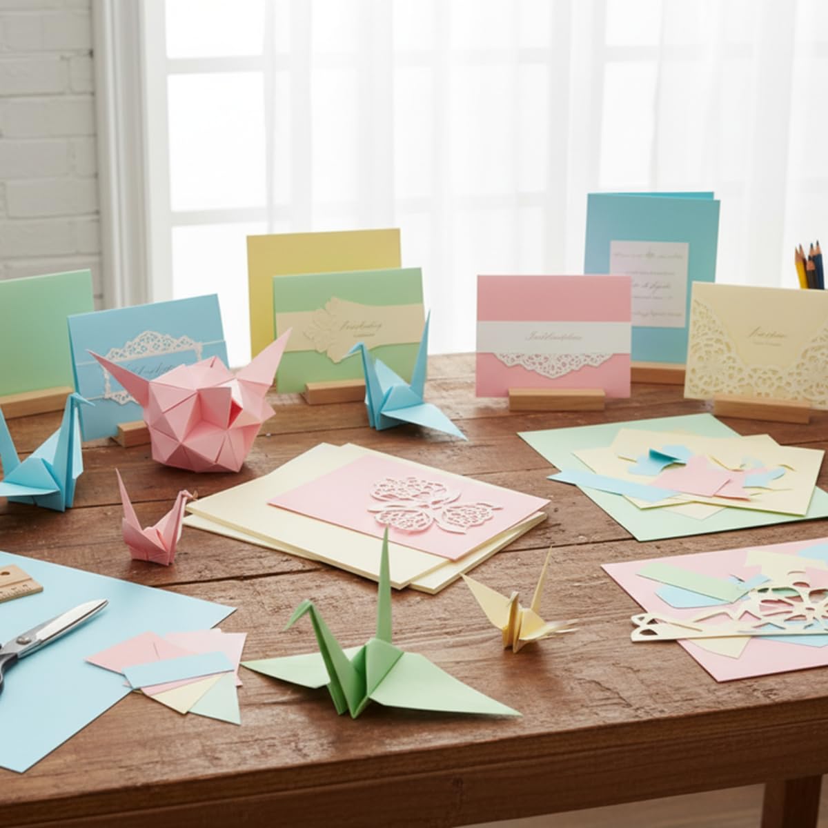 Hawksbill 225GSM A3 Pastel Card Stock - 25 Pack | Smooth Finish for Pens & Crafting 3