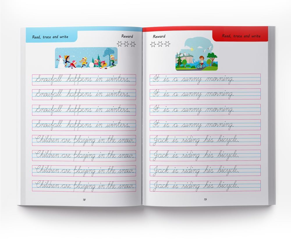 Wonder House Cursive Handwriting - Sentence Practice Workbook | Ages 3-7 5