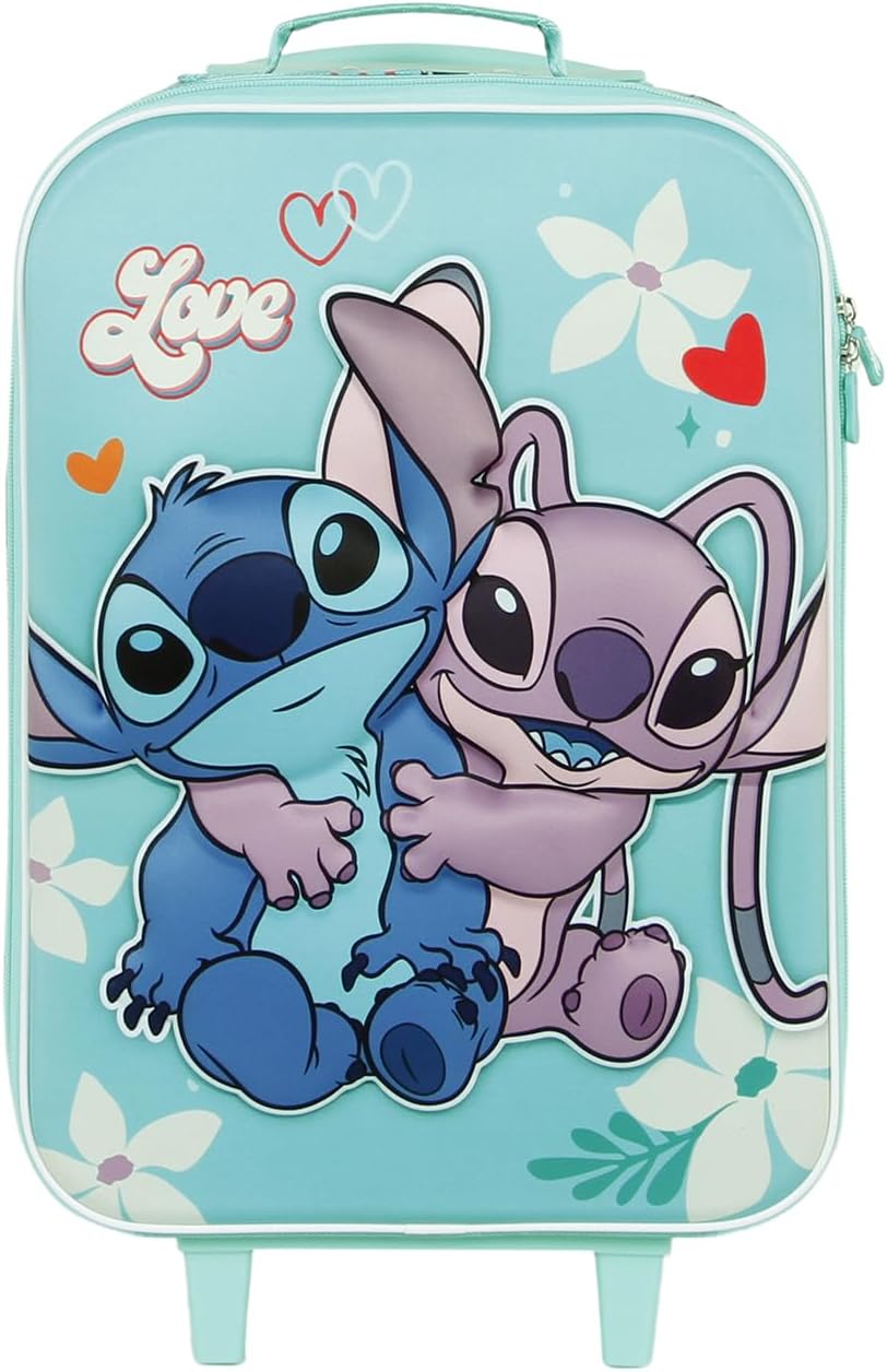 Karactermania Lilo and Stitch Love-Soft 3D Trolley Suitcase (06557)