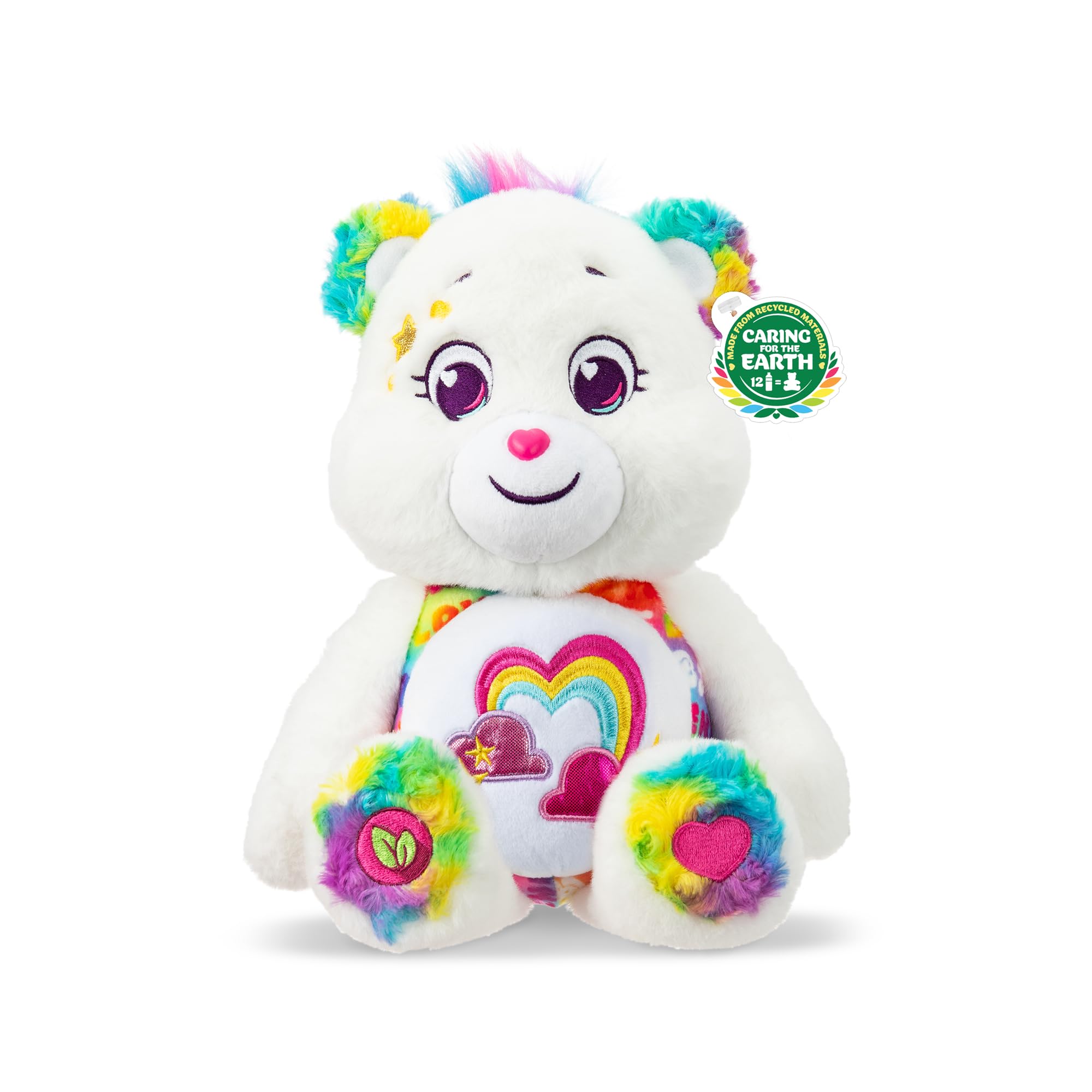Care Bears True Friend Bear - Plush Stuffed Animal for Kids 4+