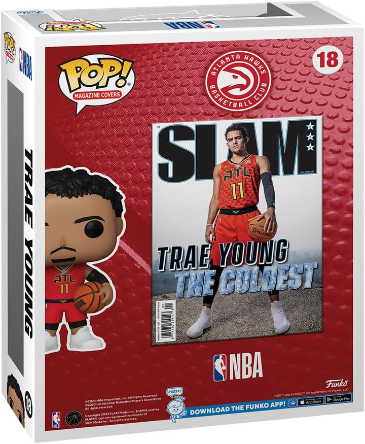 Funko Pop! NBA Cover: Slam – Trae Young Vinyl Figure (75072)